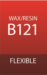 b121 ribbon o cinta de transferencia termica cera/resina ribbon o cinta de transferencia termica cera / resina